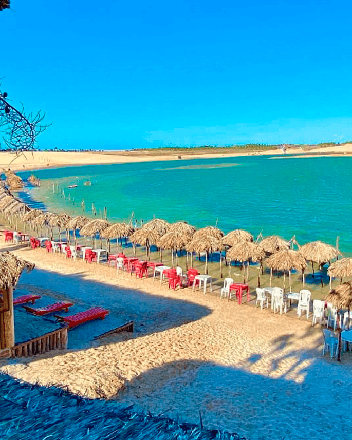 Praia paradisíaca